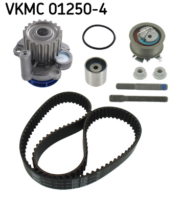 SKF VKMC 01250-4 Pompa acqua + Kit cinghie dentate